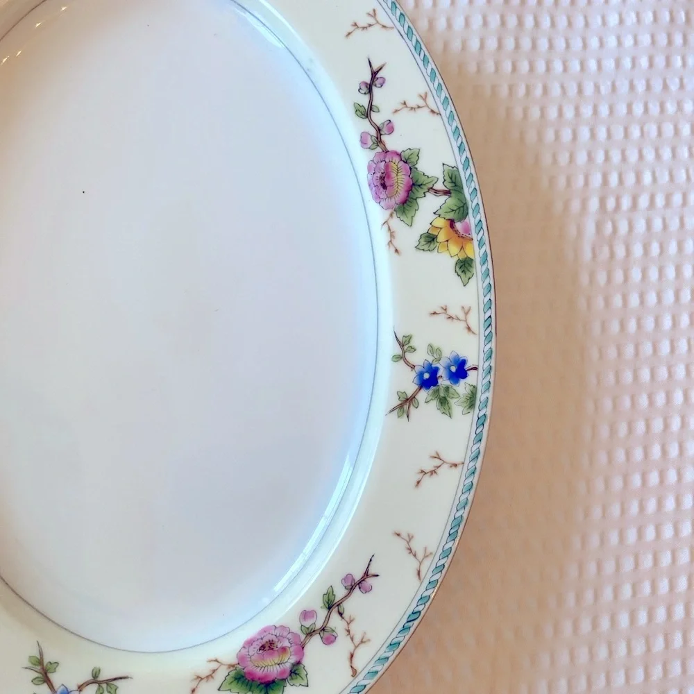 Noritake Platter Amerita Floral 12 inches